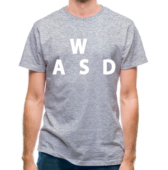 WASD Gaming t-shirts